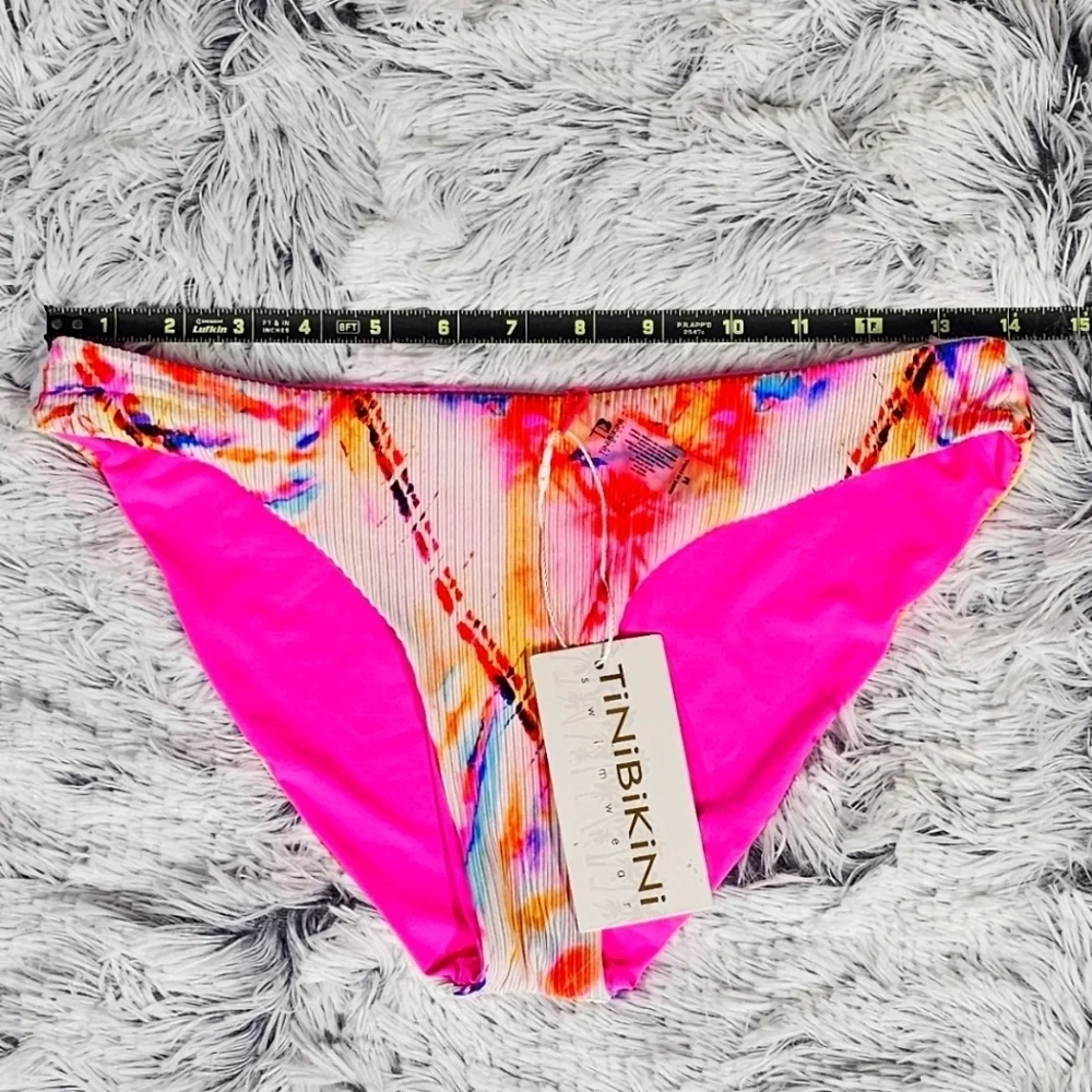 TINIBIKINI | CHEEKY BIKINI BOTTOMS WITH REMOVABLE BOW TIES - NWT!